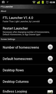 FTL Launcher Pro