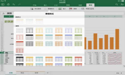 Microsoft Excel for iPad