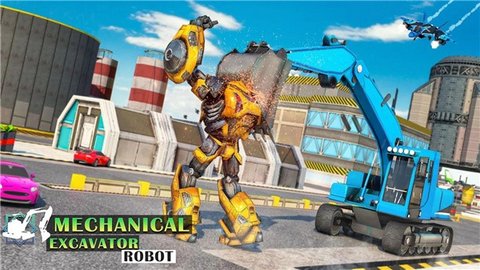 Mech Robots War Arena（变形机器人城市英雄）