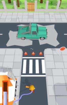 水泥罐车修路游戏 v1.0.1