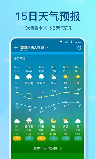 天气预报免费版