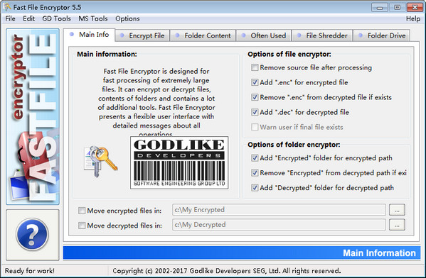 Fast File Encryptor