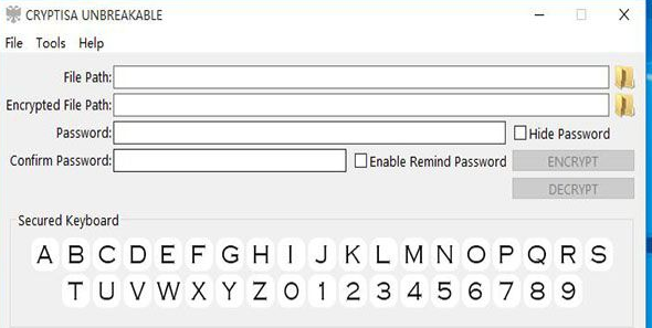 CRYPTISA（文件加密工具）