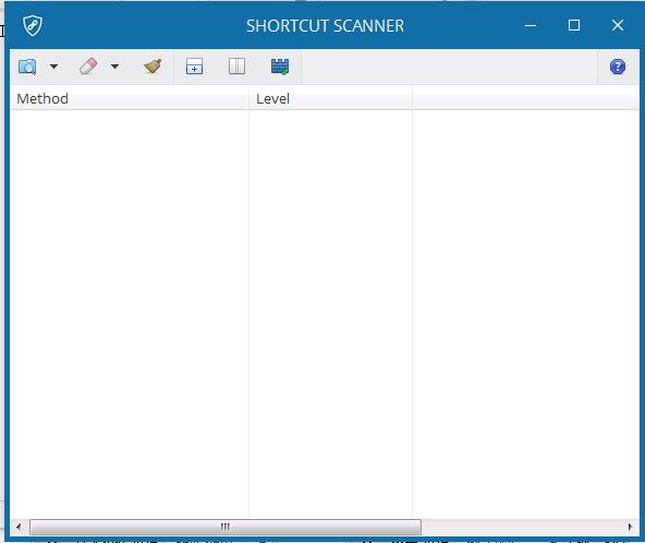 Shortcut Scanner