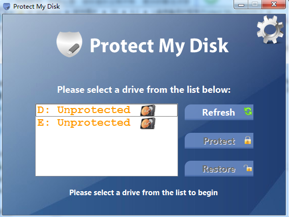 Protect My Disk