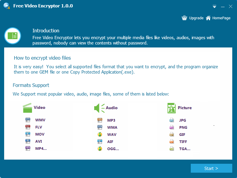 Gilisoft Video Encryptor