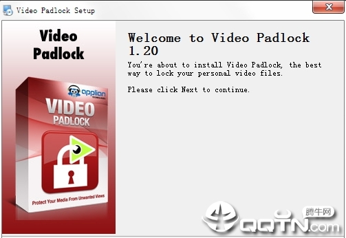 Video Padlock视频文件加密工具