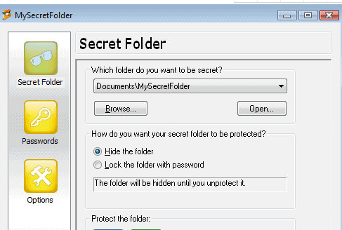 My Secret Folder(文件夹加密工具)