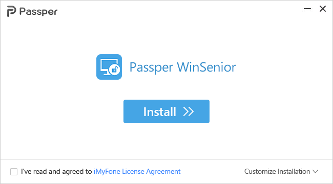 Passper WinSenior(Windows密码恢复工具)